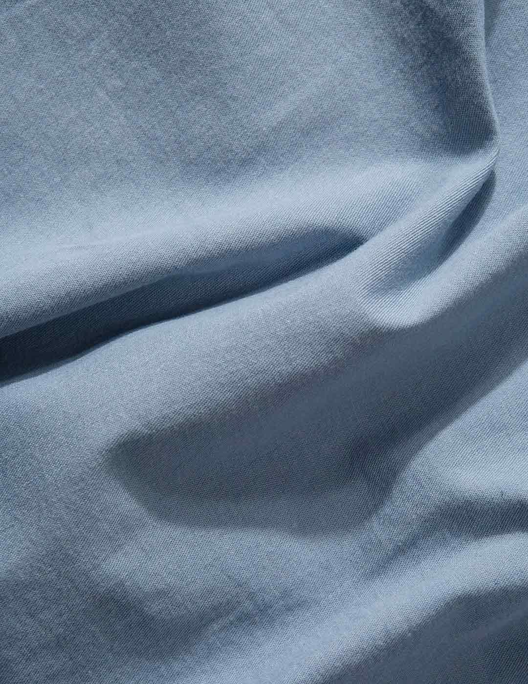 Edmmond Studios Timbre Camisa Hombre Azul