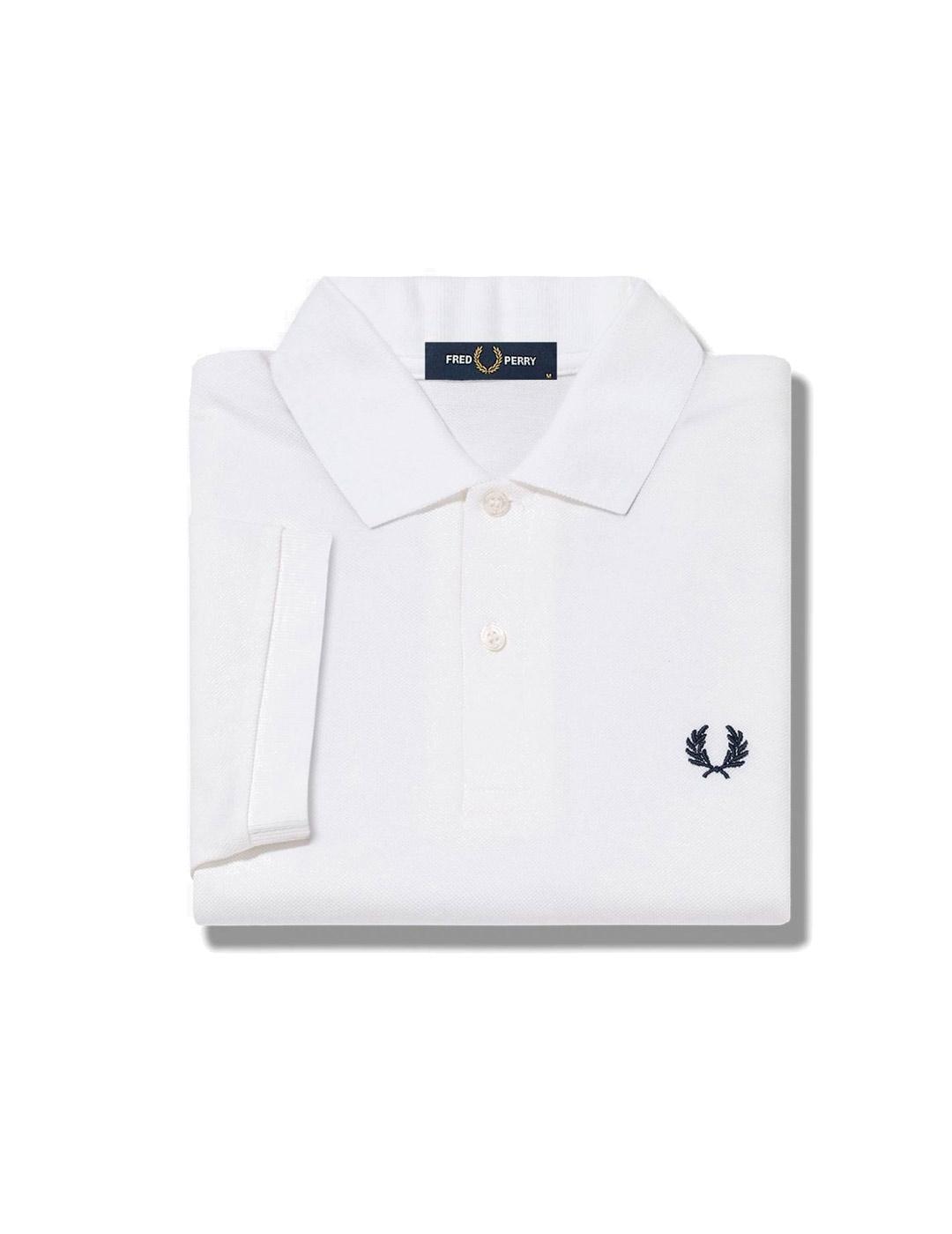 Fred Perry M6000 Polo Hombre Blanco