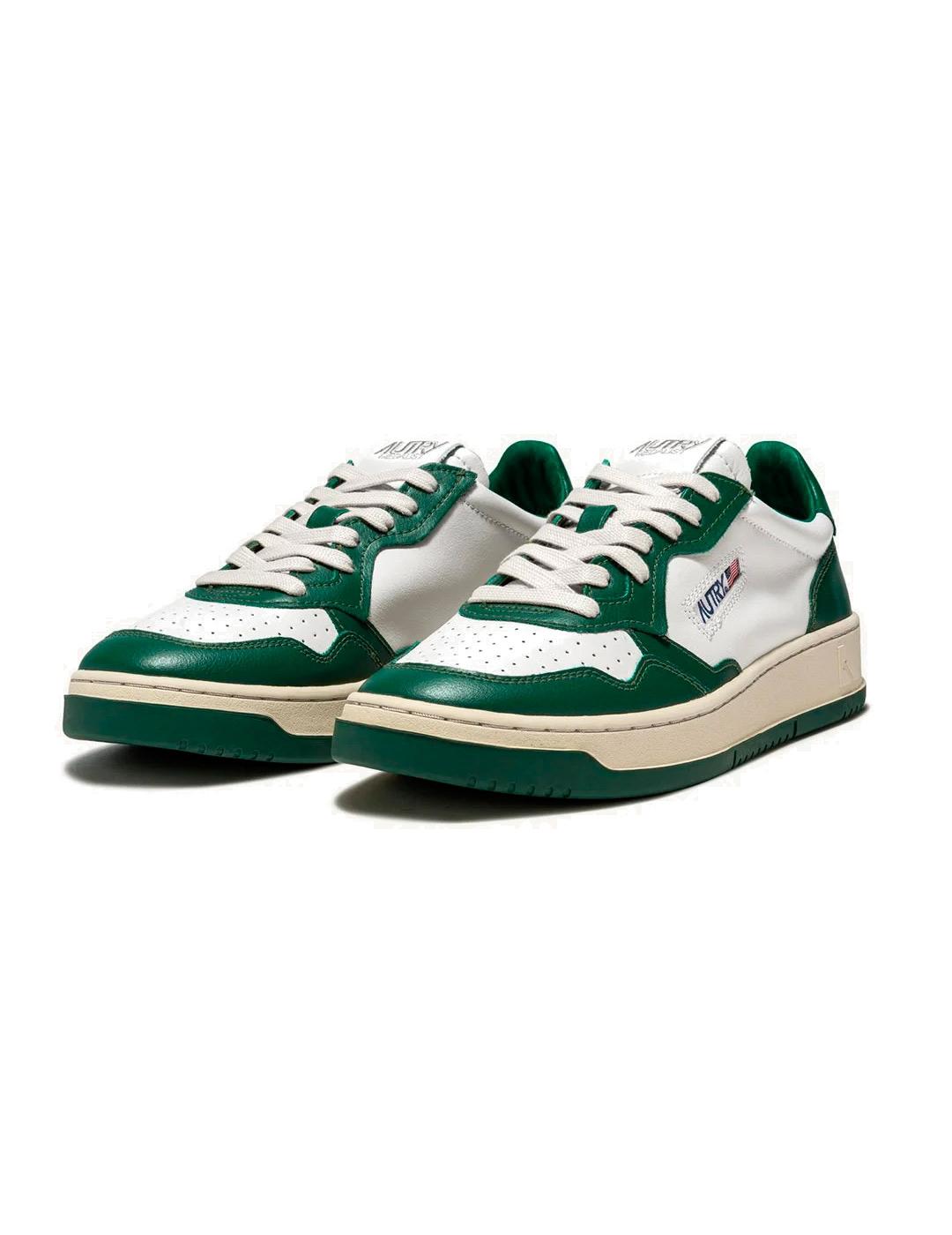 Autry Medalist Low AULWWB03 Zapatillas Mujer Verde