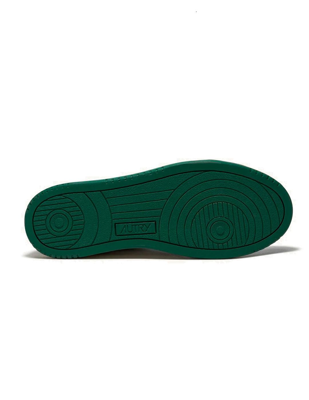 Autry Medalist Low AULWWB03 Zapatillas Mujer Verde