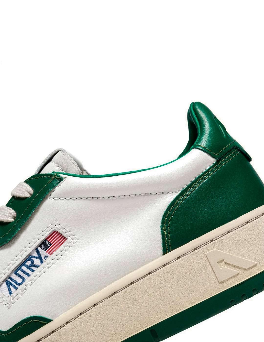 Autry Medalist Low AULWWB03 Zapatillas Mujer Verde