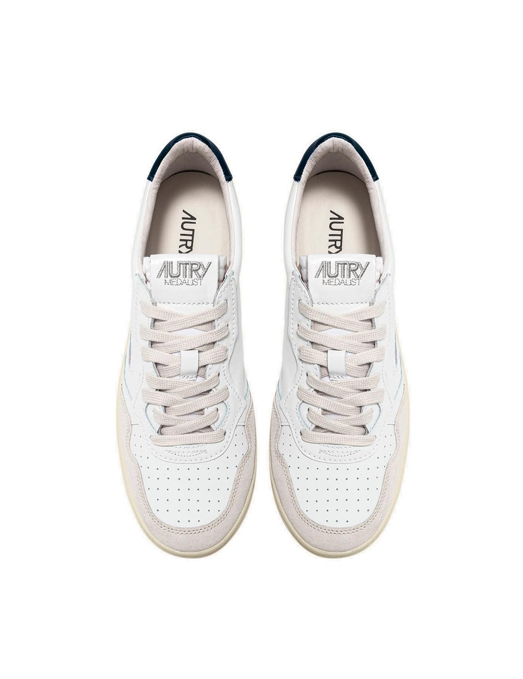 Autry AULW LS28 Zapatillas Mujer Blanca/Marino