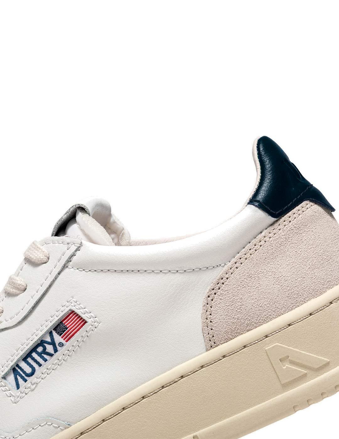 Autry AULW LS28 Zapatillas Mujer Blanca/Marino
