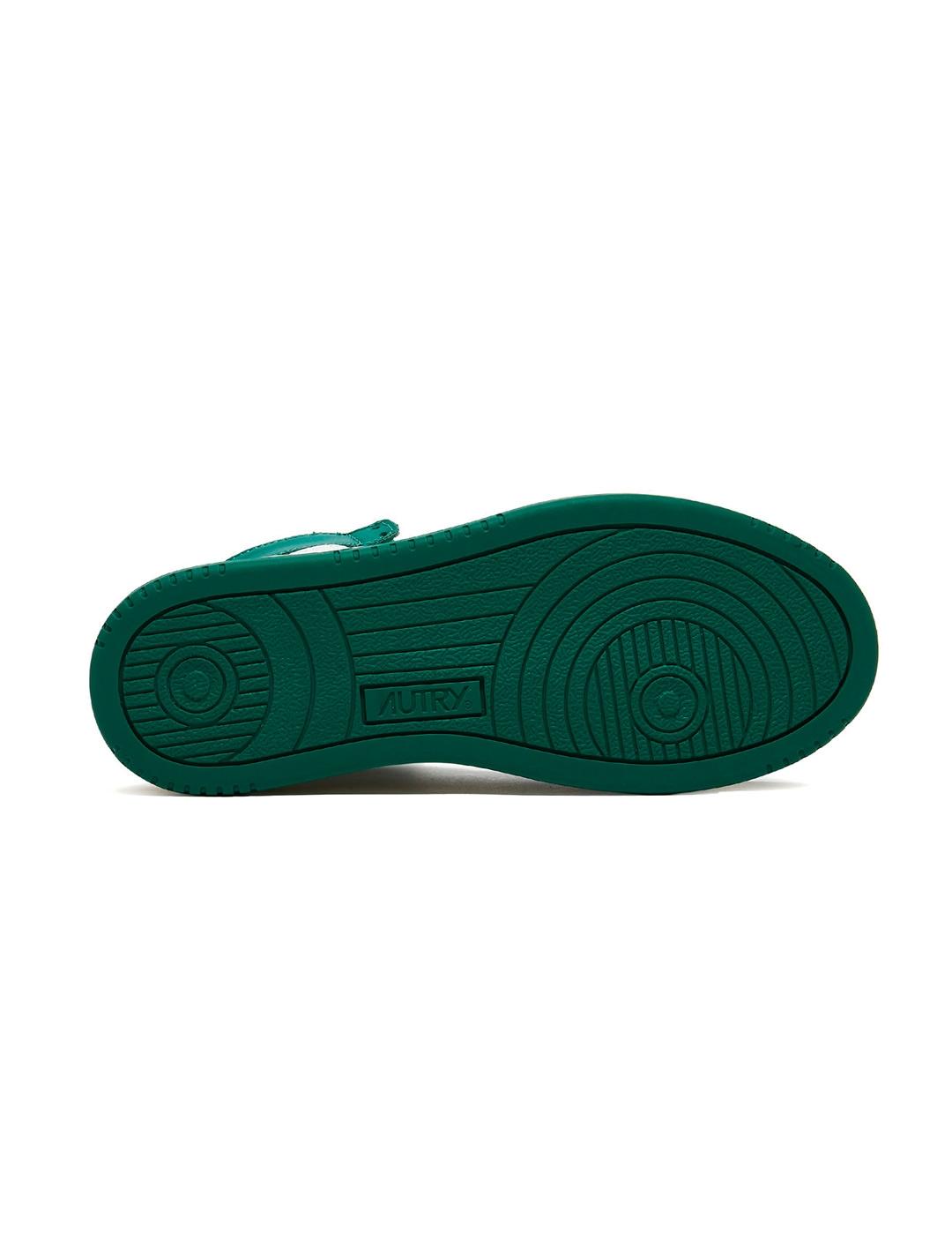 Autry Medalist Mid AUMW WB03 Zapatillas Mujer Verde