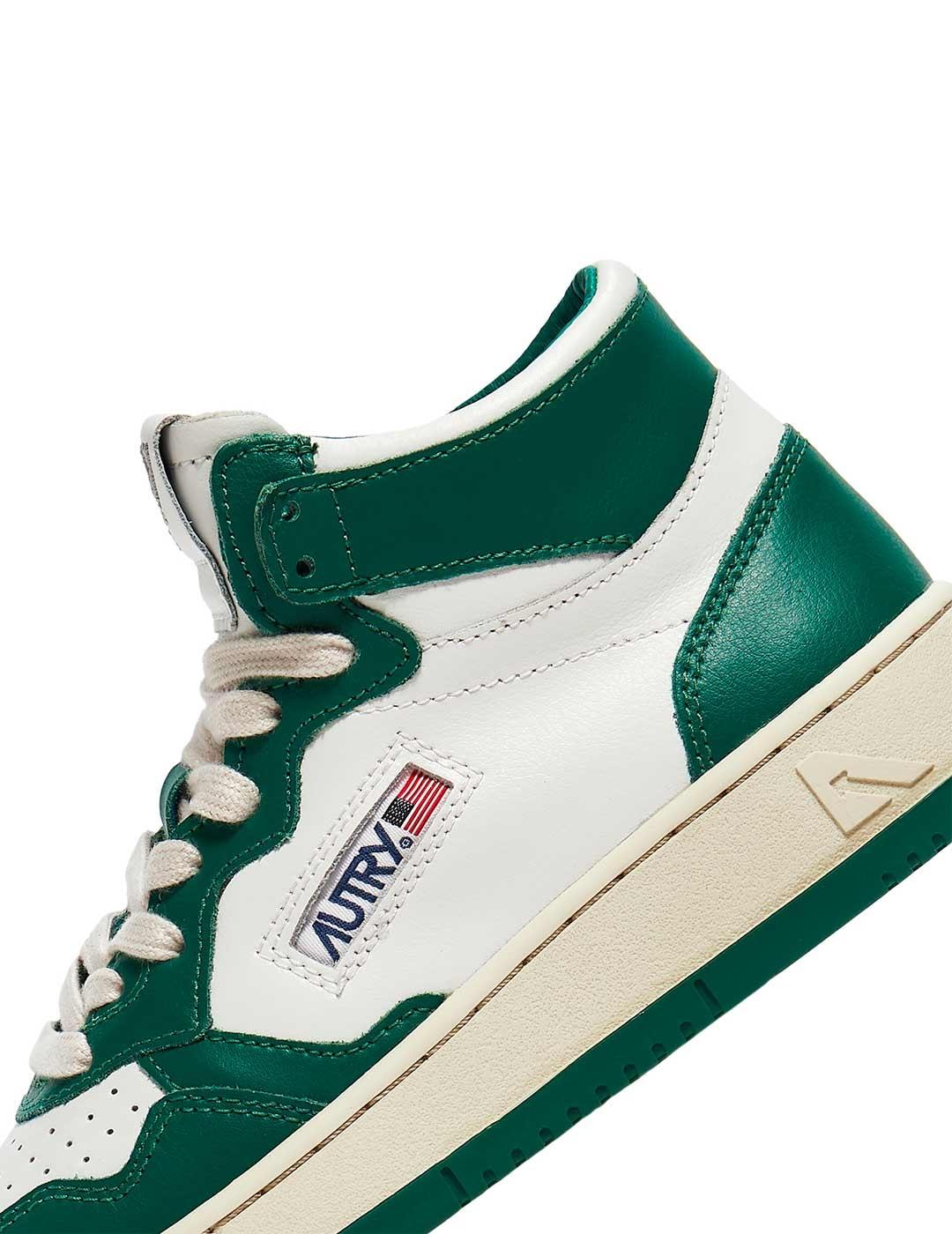 Autry Medalist Mid AUMW WB03 Zapatillas Mujer Verde