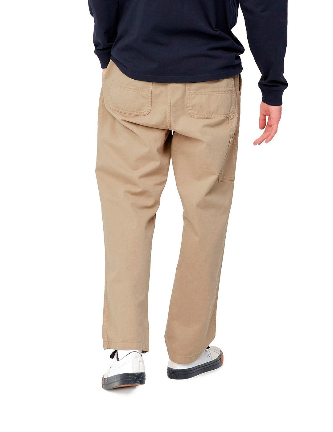 Carhartt Flint Pant Organic Pantalón Hombre Beige