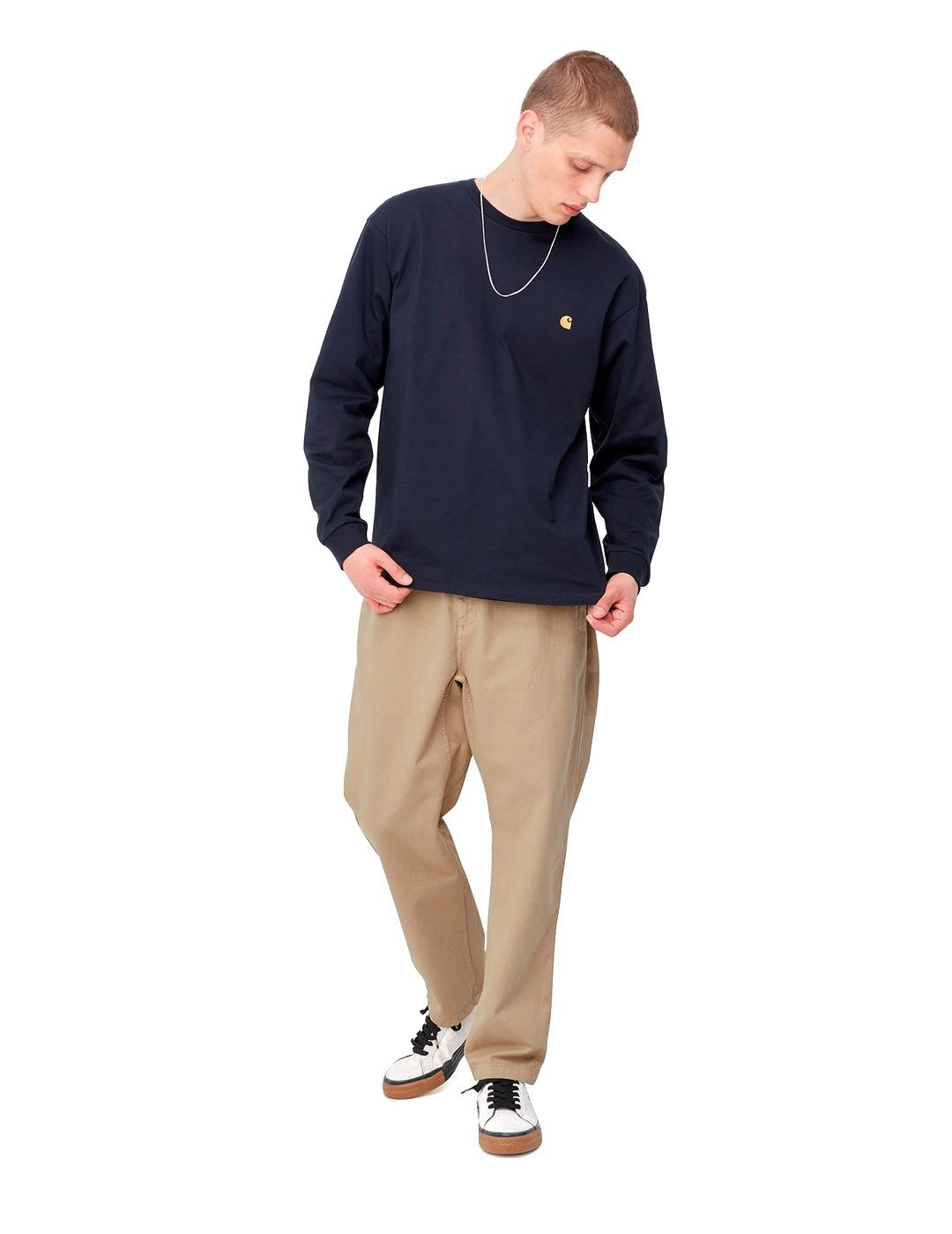 Carhartt Flint Pant Organic Pantalón Hombre Beige