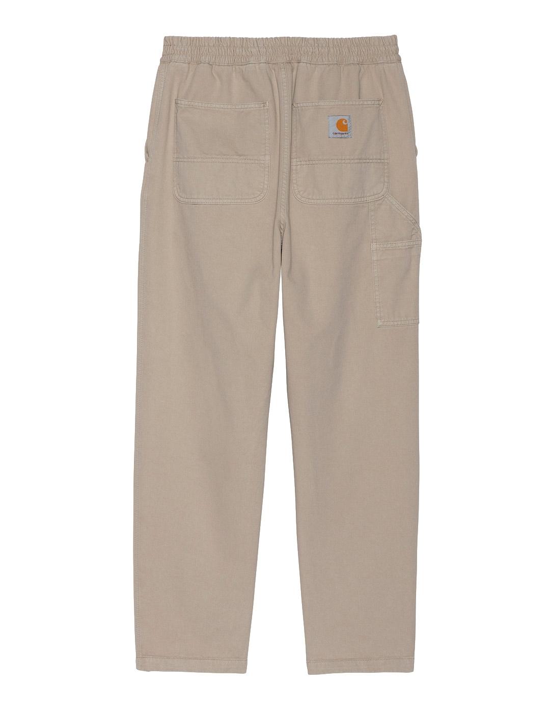 Carhartt Flint Pant Organic Pantalón Hombre Beige
