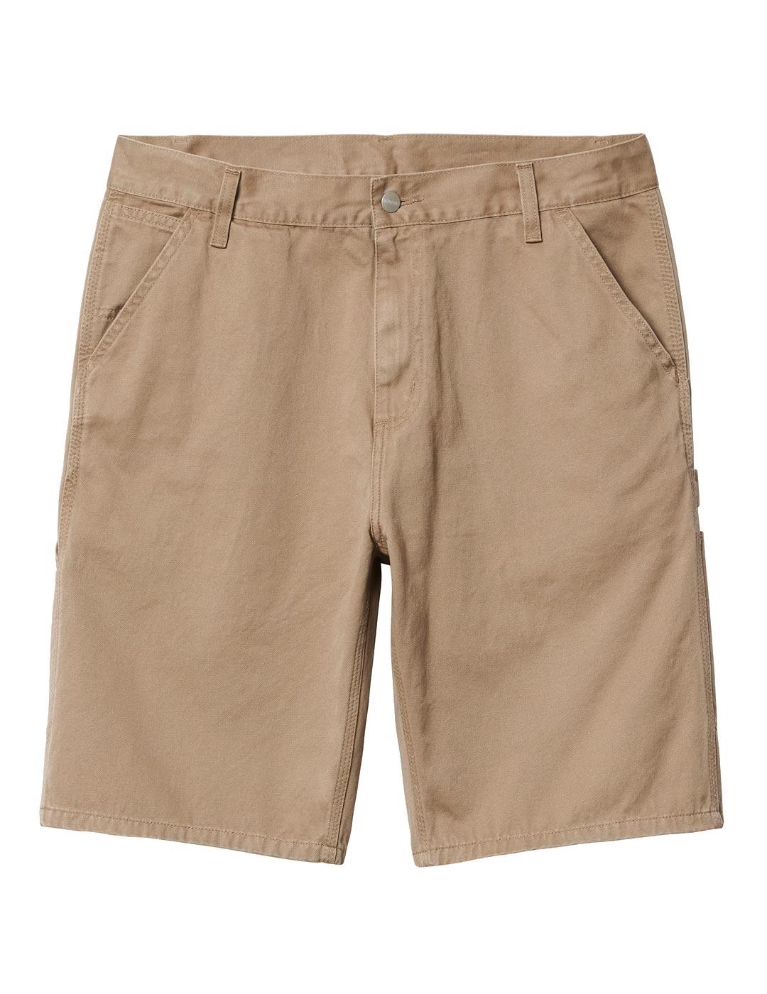 Carhartt Ruck Single Knee Short Bermudas Hombre Beige