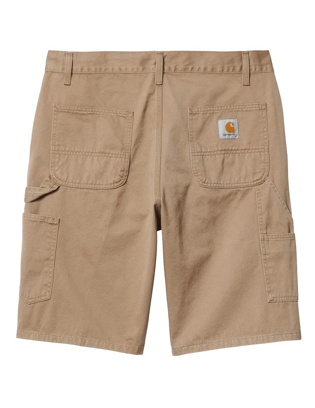 Carhartt Ruck Single Knee Short Bermudas Hombre Beige