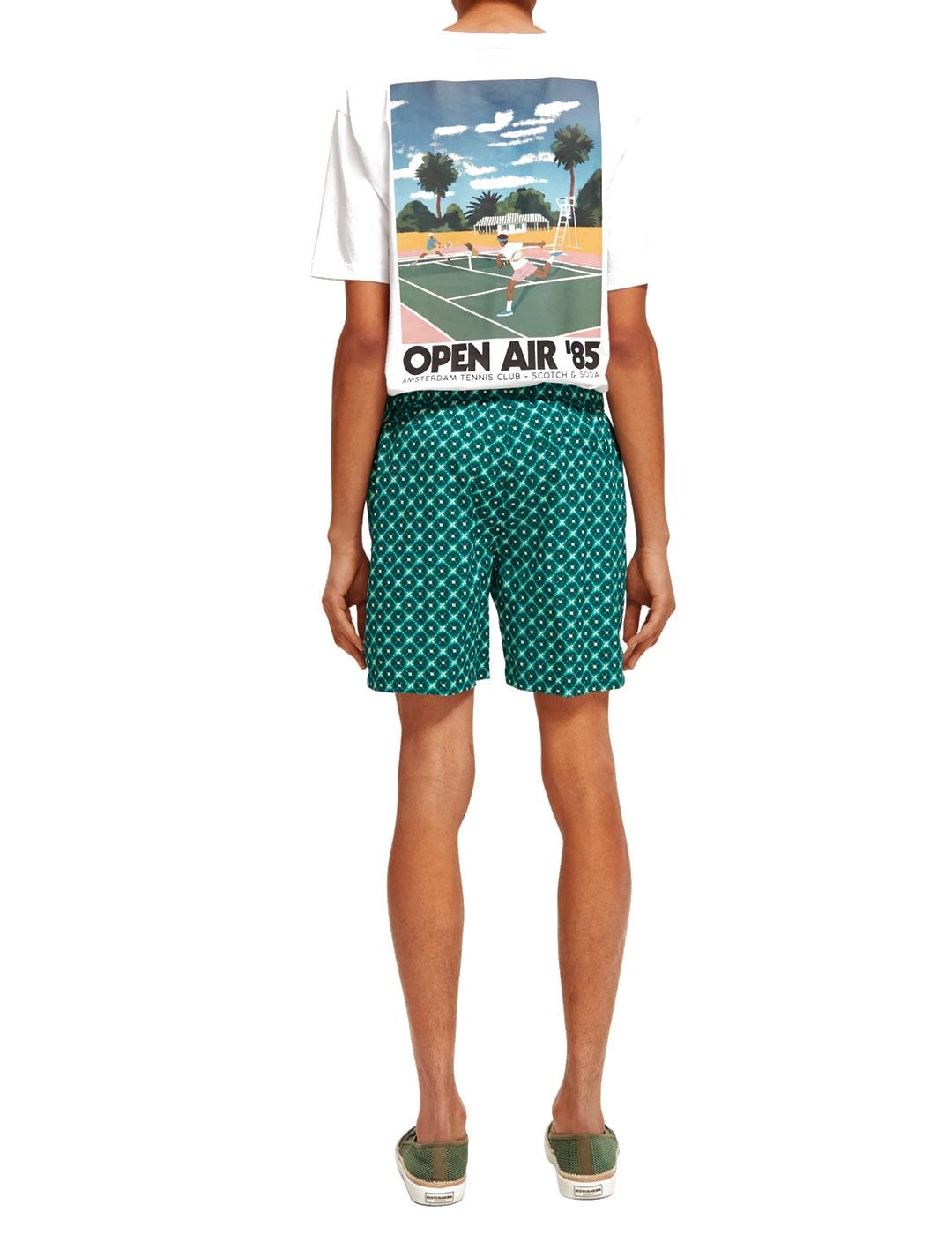 Scotch Soda Bañador Estampado Verde