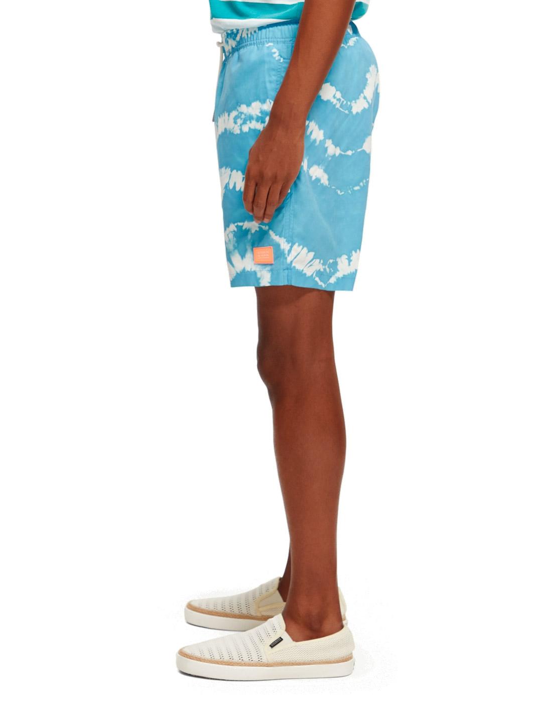 Scotch Soda Bañador Print Azul