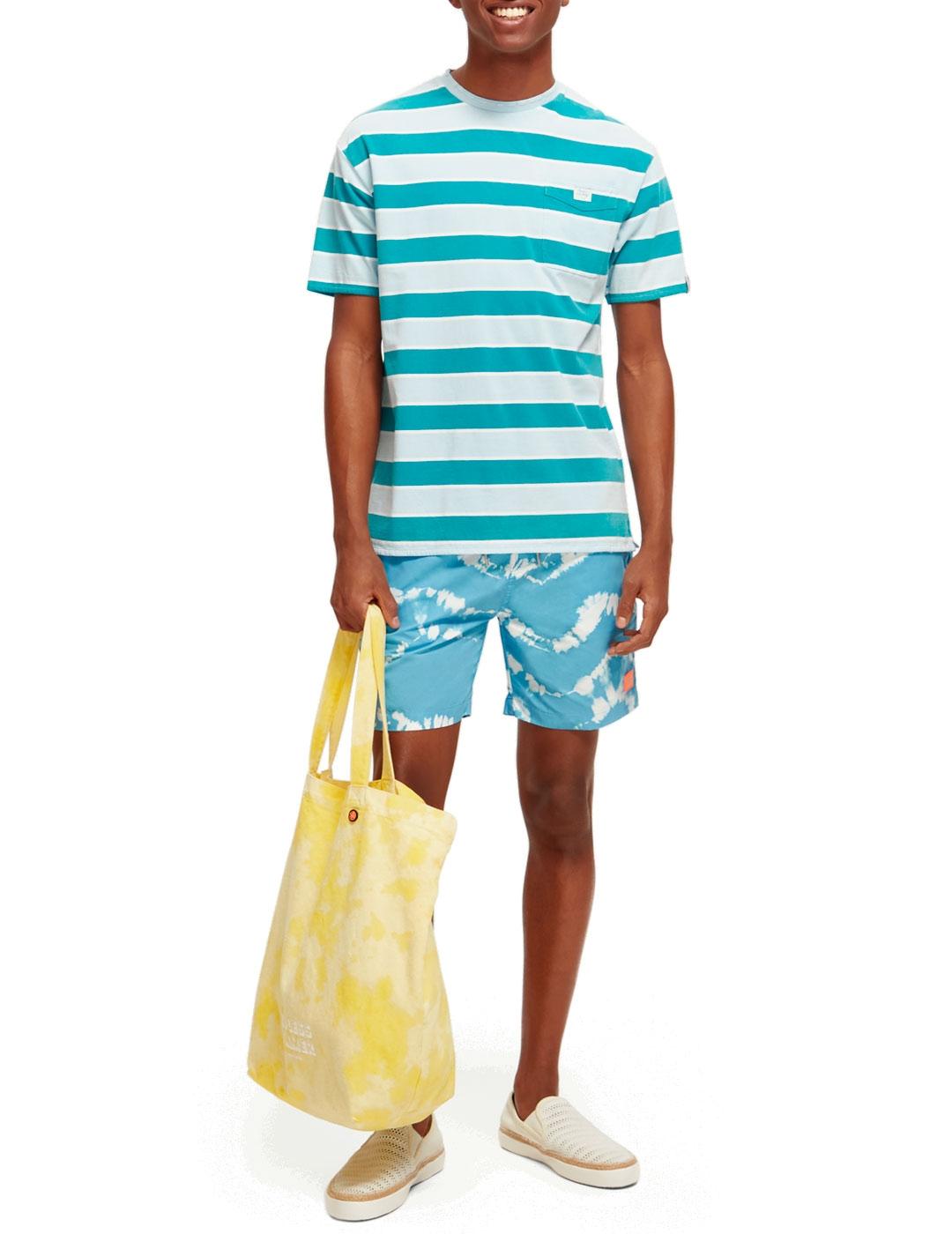 Scotch Soda Bañador Print Azul