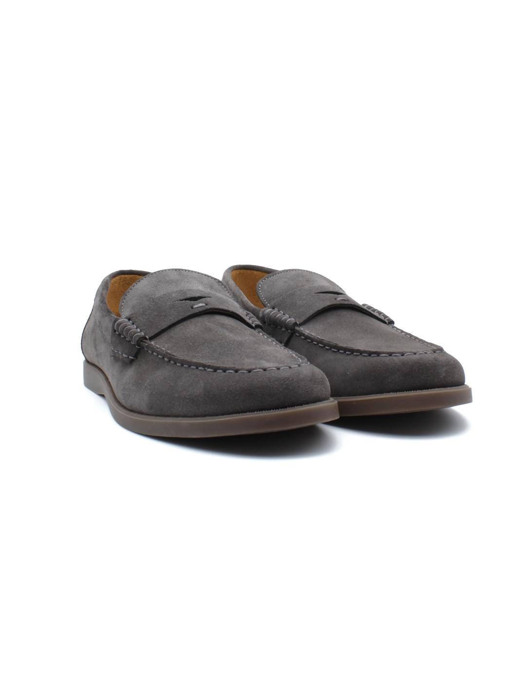 Calce Nautic Zapato Mocasín Hombre Gris Topo