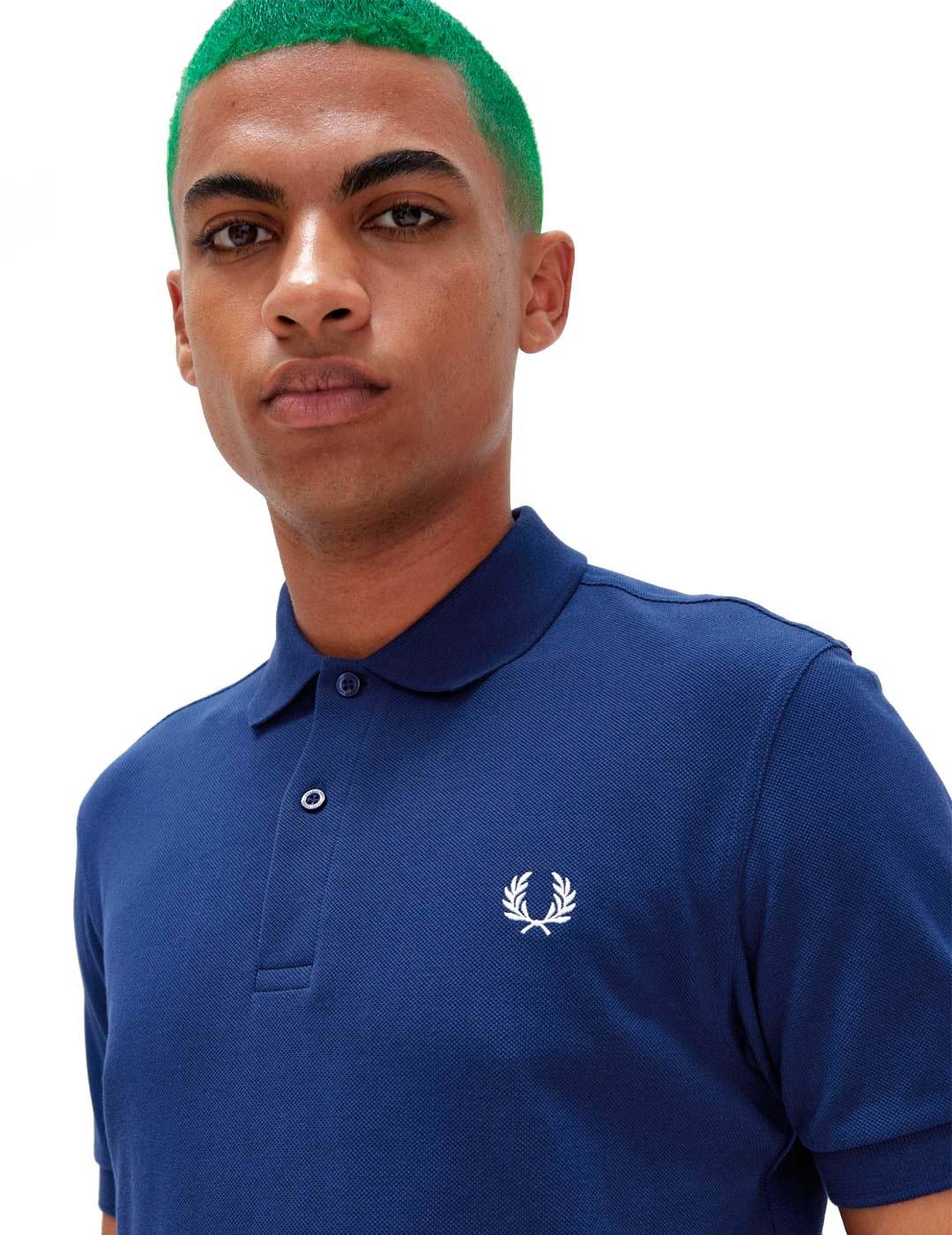 Polo Fred Perry M6000 Azulón