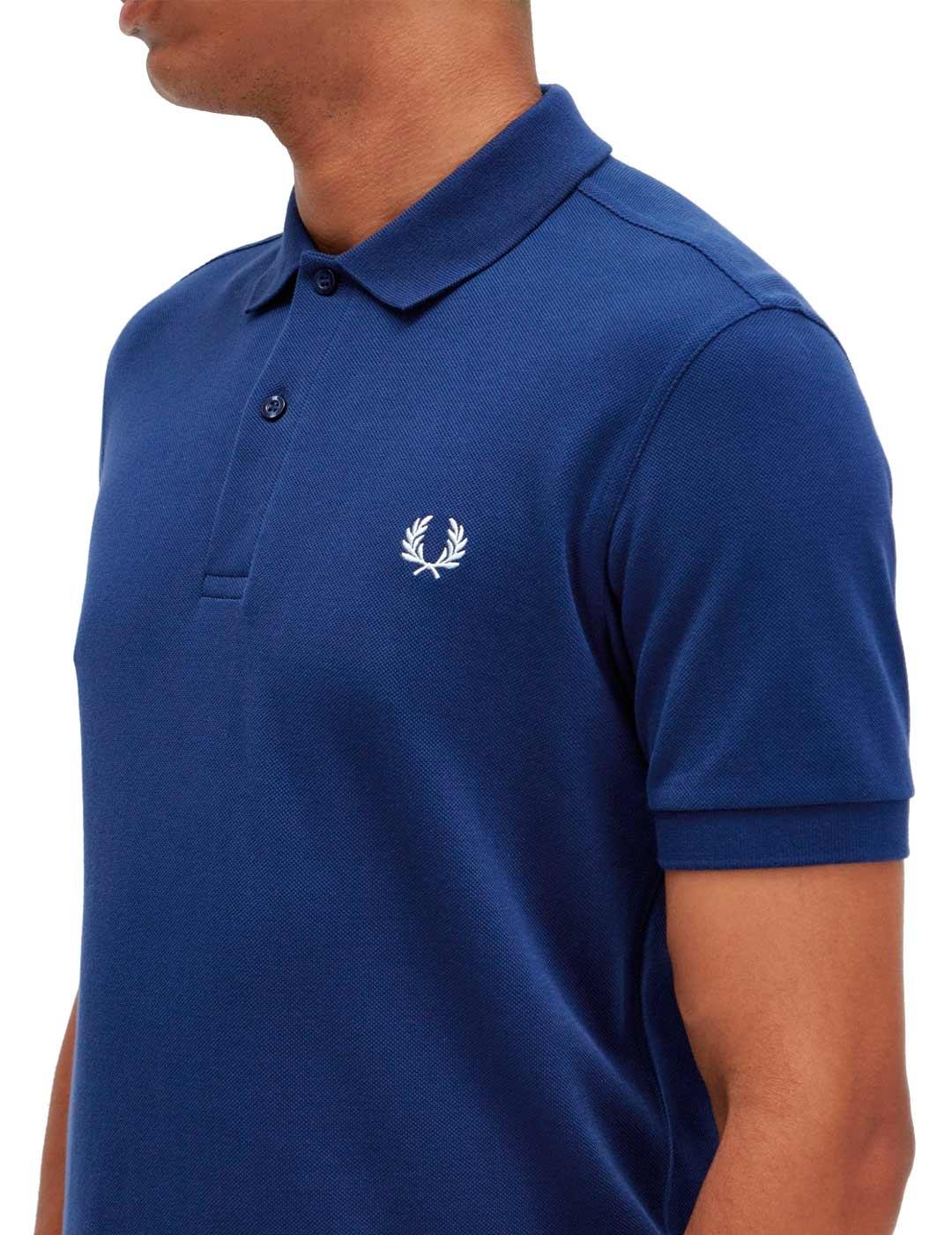 Polo Fred Perry M6000 Azulón