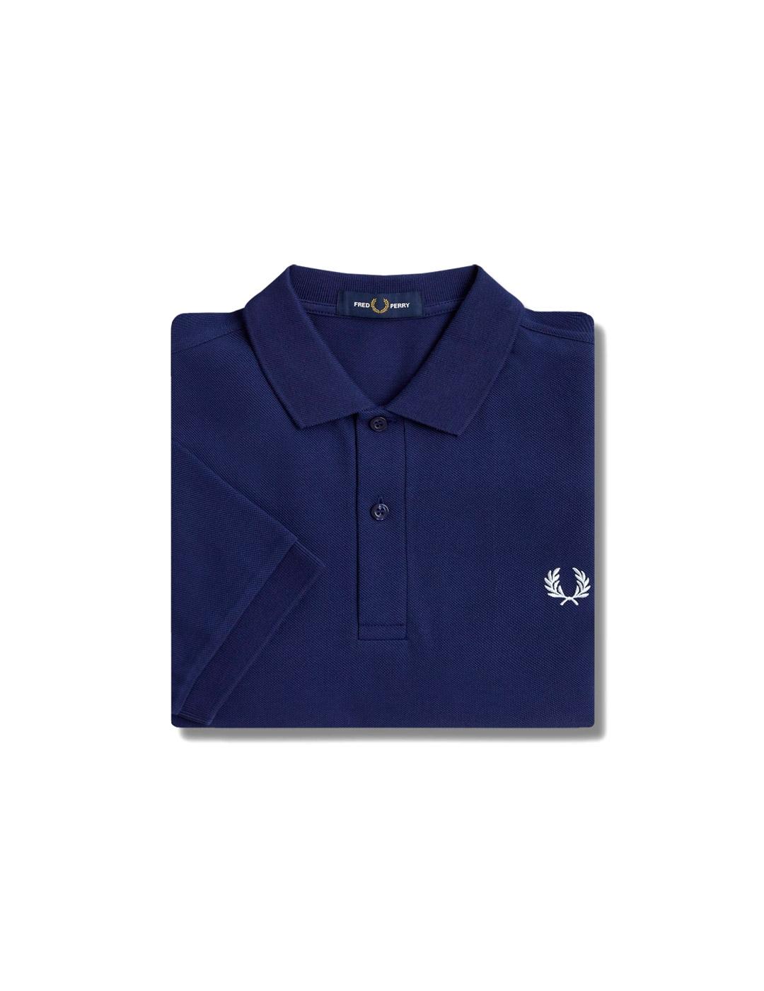Polo Fred Perry M6000 Azulón
