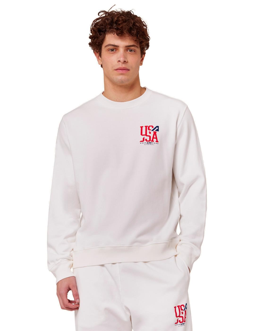 Autry Sudadera Unisex Iconic Blanca