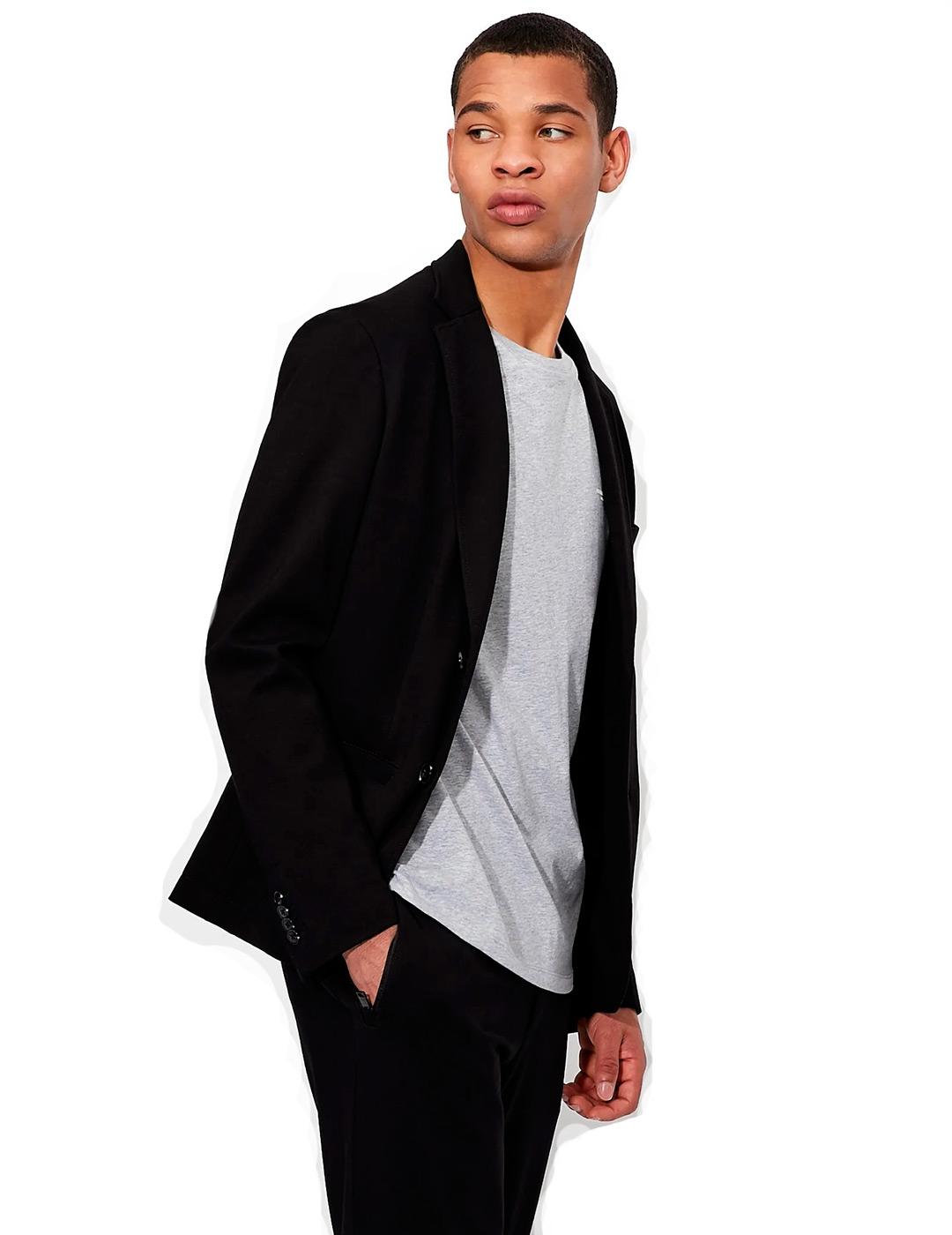 Armani Exchange Camiseta Hombre Gris