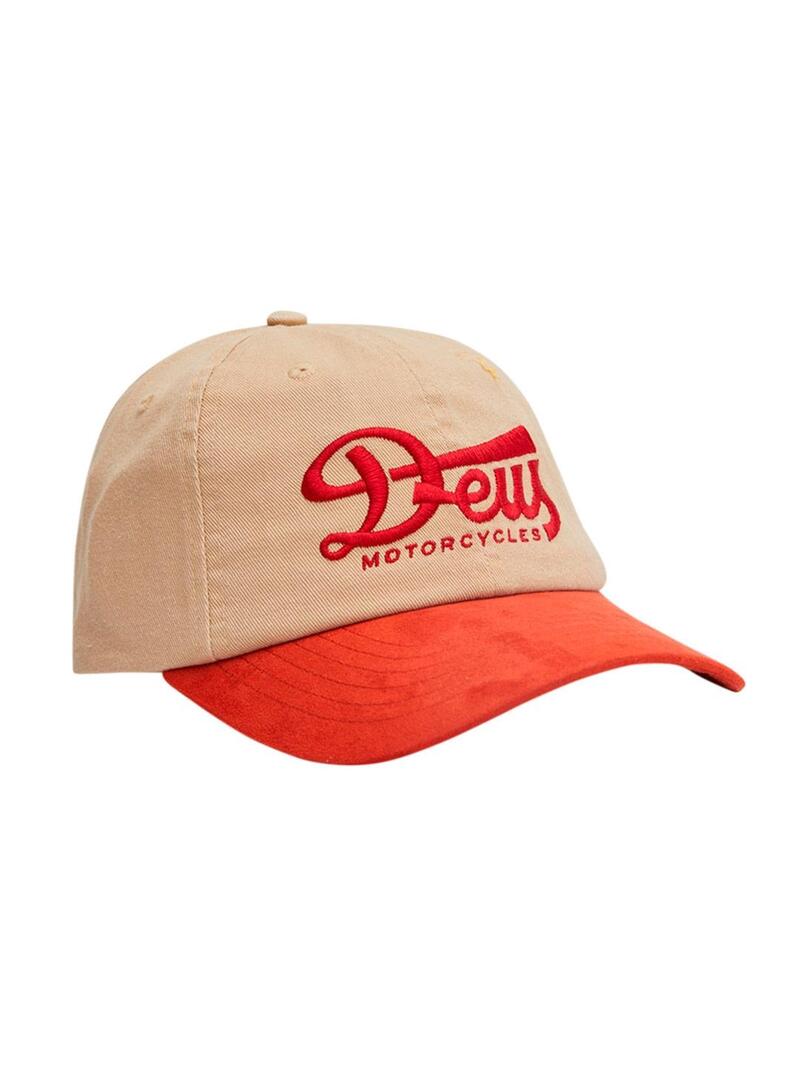 Deus Ex Machina Relief Dad Beige Gorra Roja