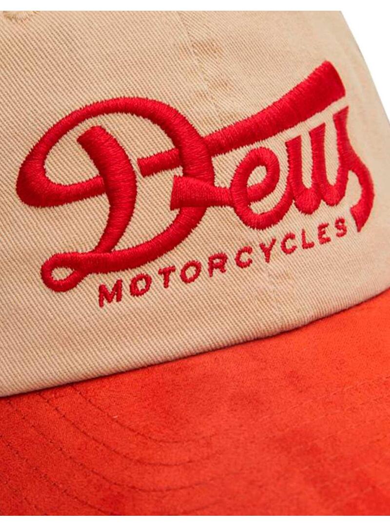 Deus Ex Machina Relief Dad Beige Gorra Roja