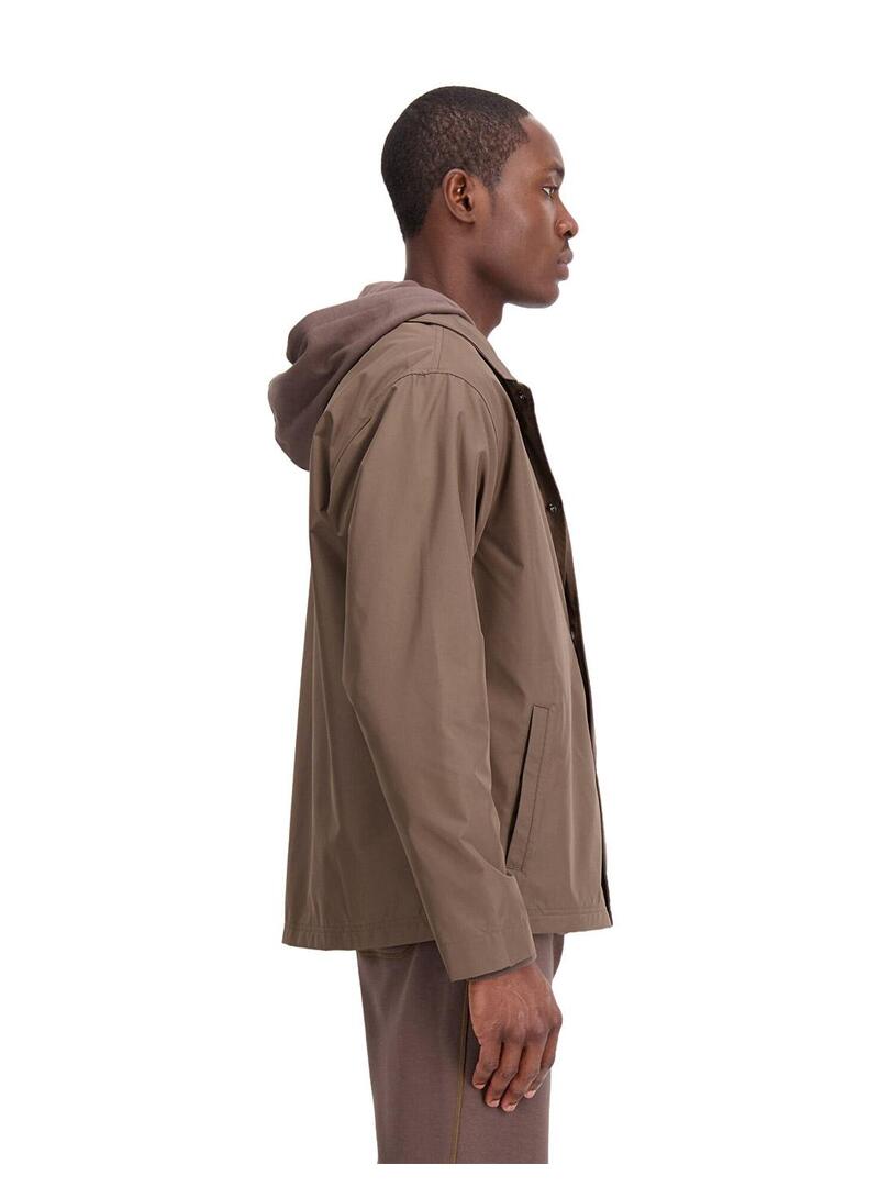 Chaqueta New Balance MJ33515 Impermeble Marrón