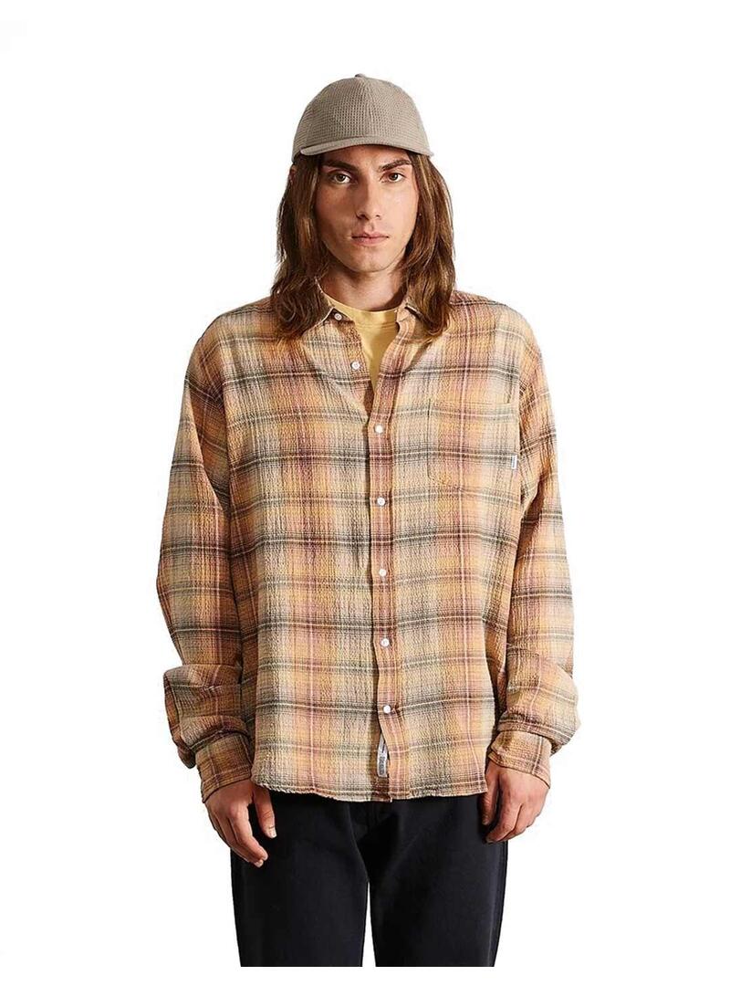 Edmmond Studios Orson Camisa Hombre Marrón