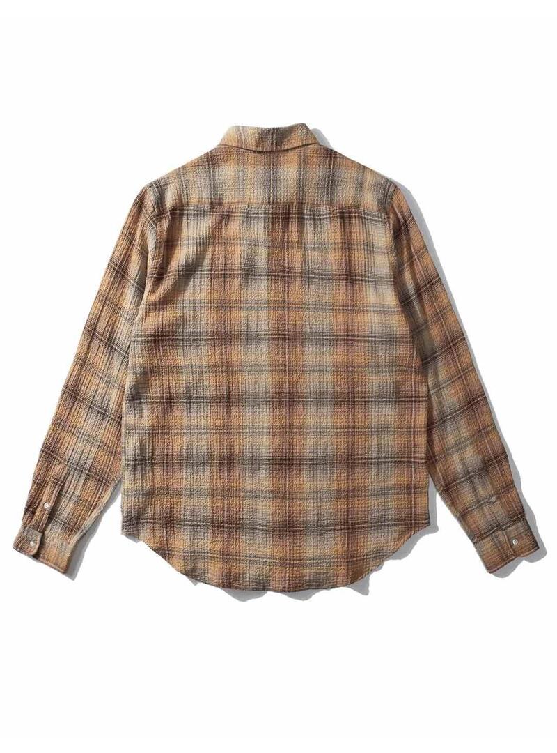 Edmmond Studios Orson Camisa Hombre Marrón