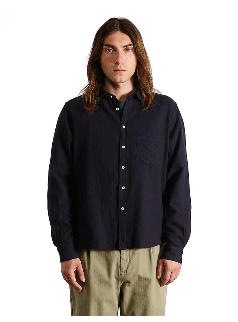 Edmmond Studios Adam Camisa Hombre Azul Marino