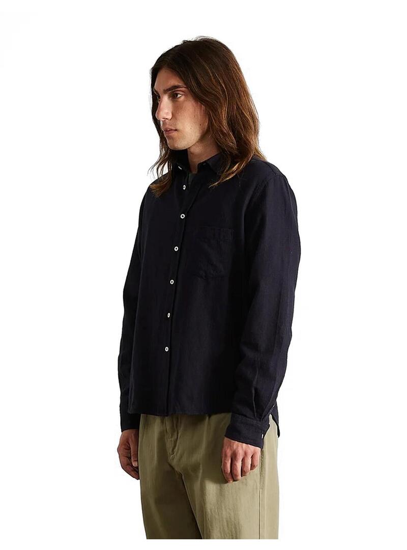 Edmmond Studios Adam Camisa Hombre Azul Marino