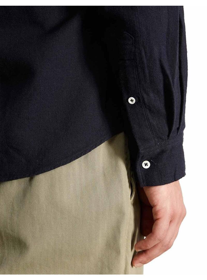 Edmmond Studios Adam Camisa Hombre Azul Marino