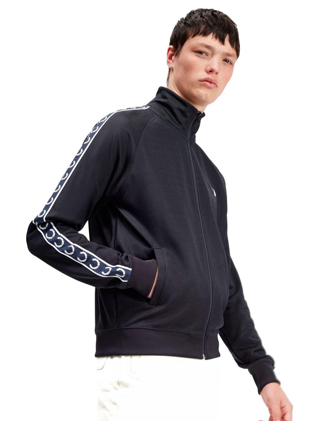 Chaqueta Chandal Fred Perry J5557 Azul Marino