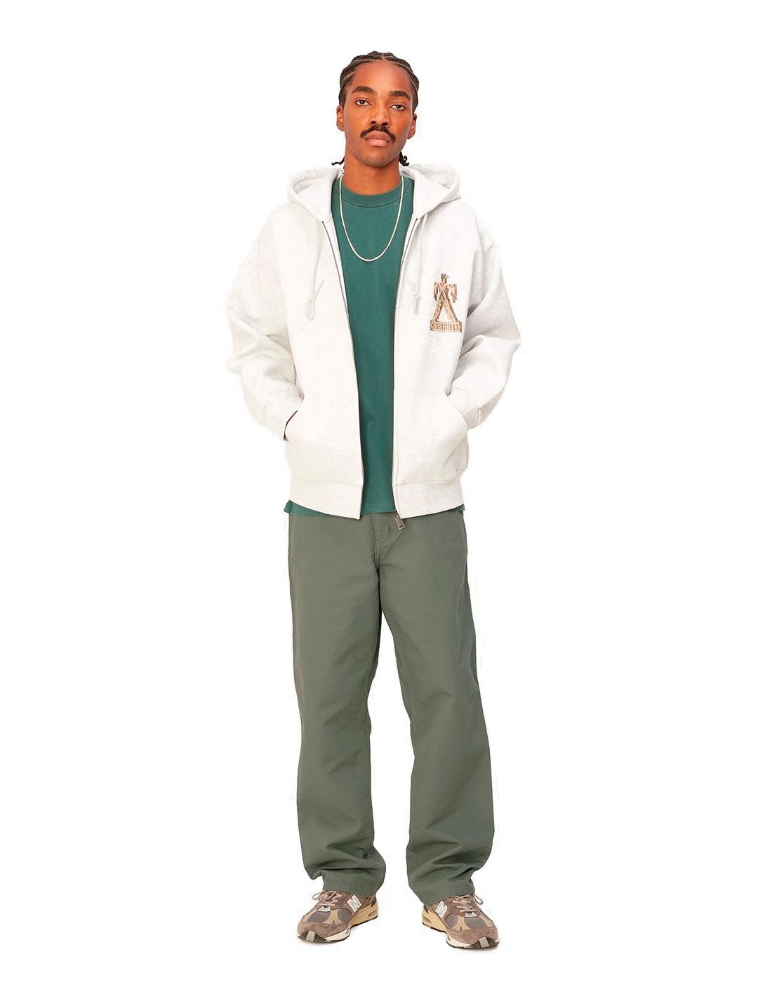 Carhartt Single Knee Pant Organic Cotton Pantalón Verde