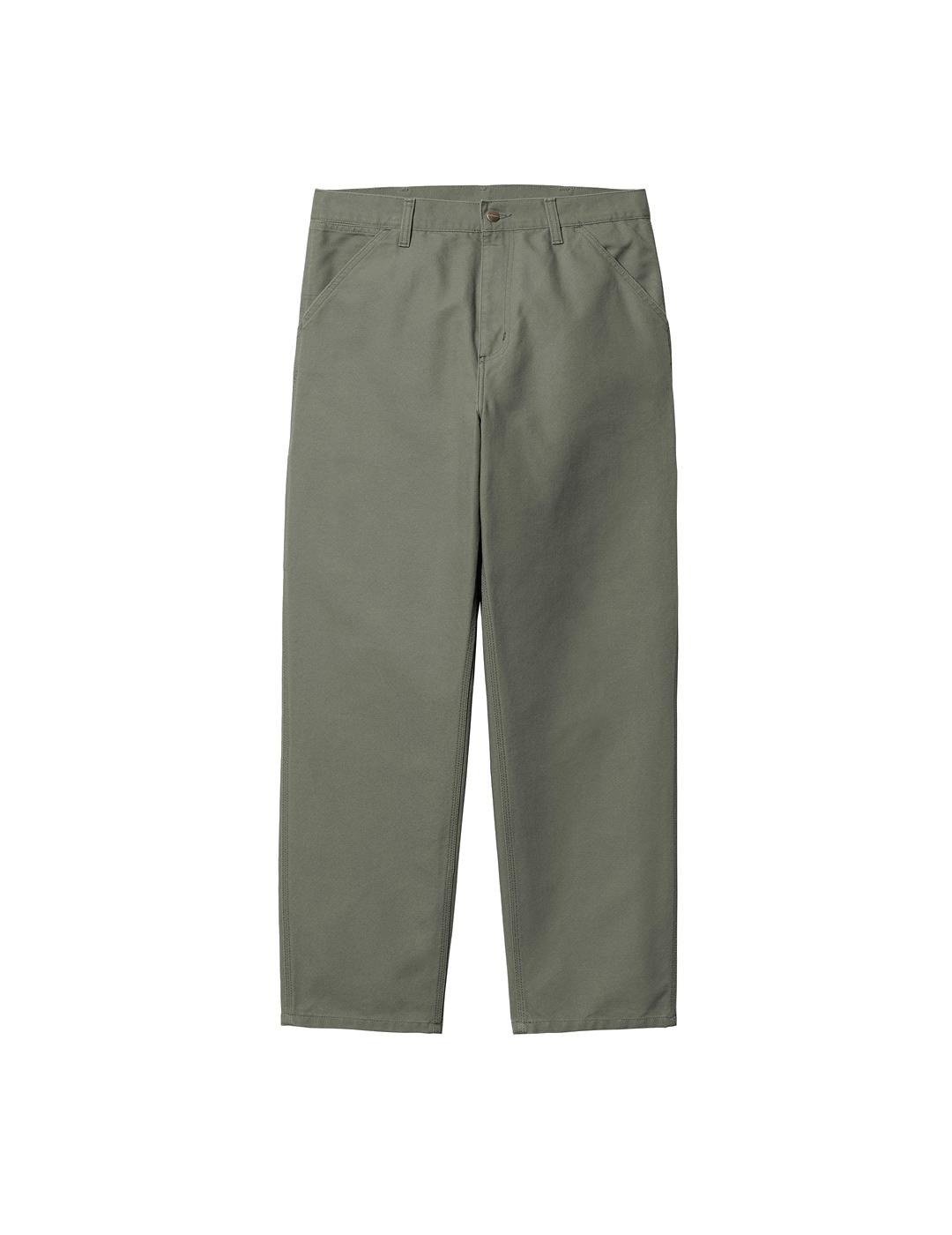 Carhartt Single Knee Pant Organic Cotton Pantalón Verde
