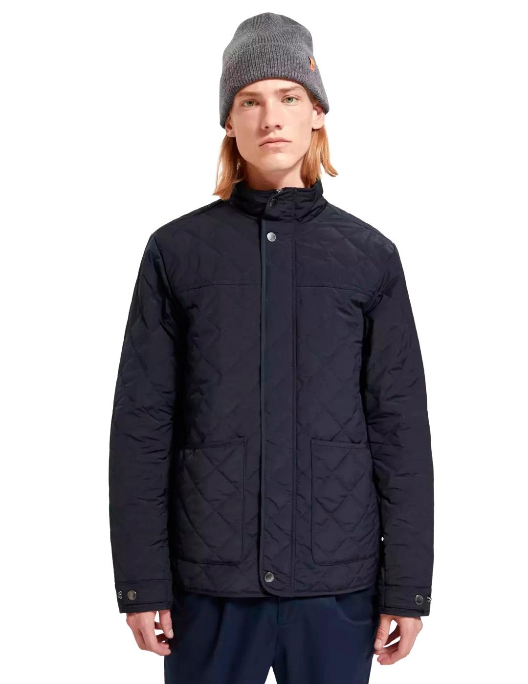 Scotch Soda Chaqueta de Punto Hombre Parka interior
