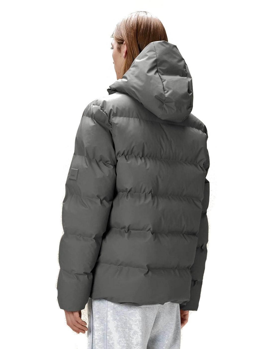 Chaqueta Acolchada Rains Alta Puffer Jacket Gris
