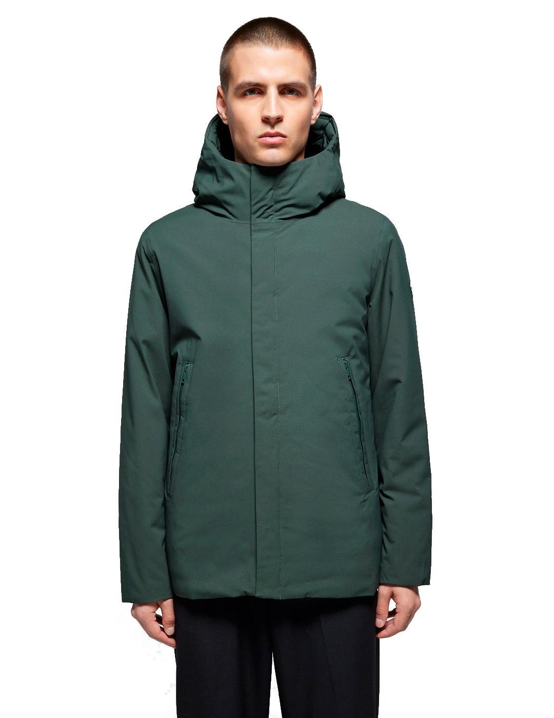 Elvine Vhinner Parka Hombre Verde