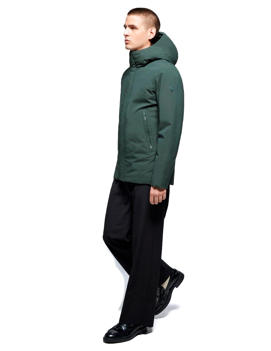Elvine Vhinner Parka Hombre Verde