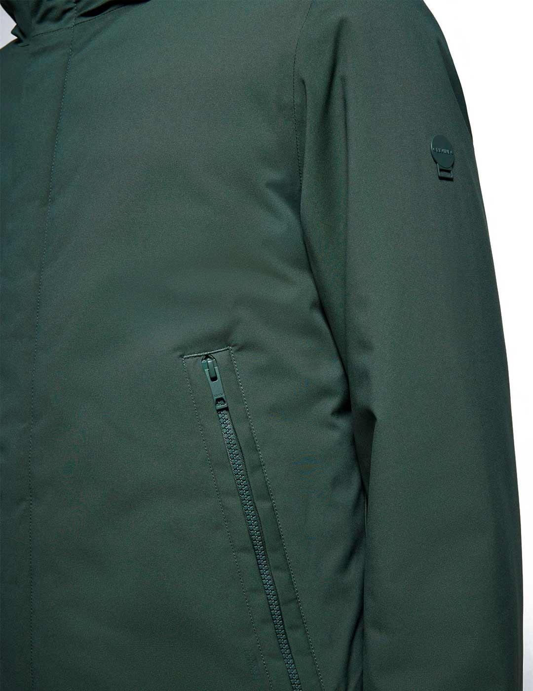 Elvine Vhinner Parka Hombre Verde