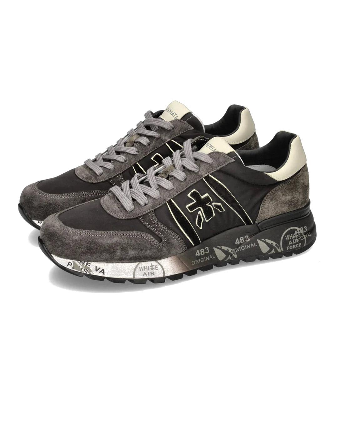 Zapatillas Premiata Lander 4951 Negras