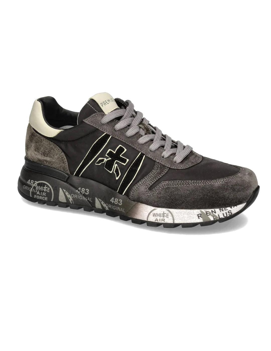 Zapatillas Premiata Lander 4951 Negras