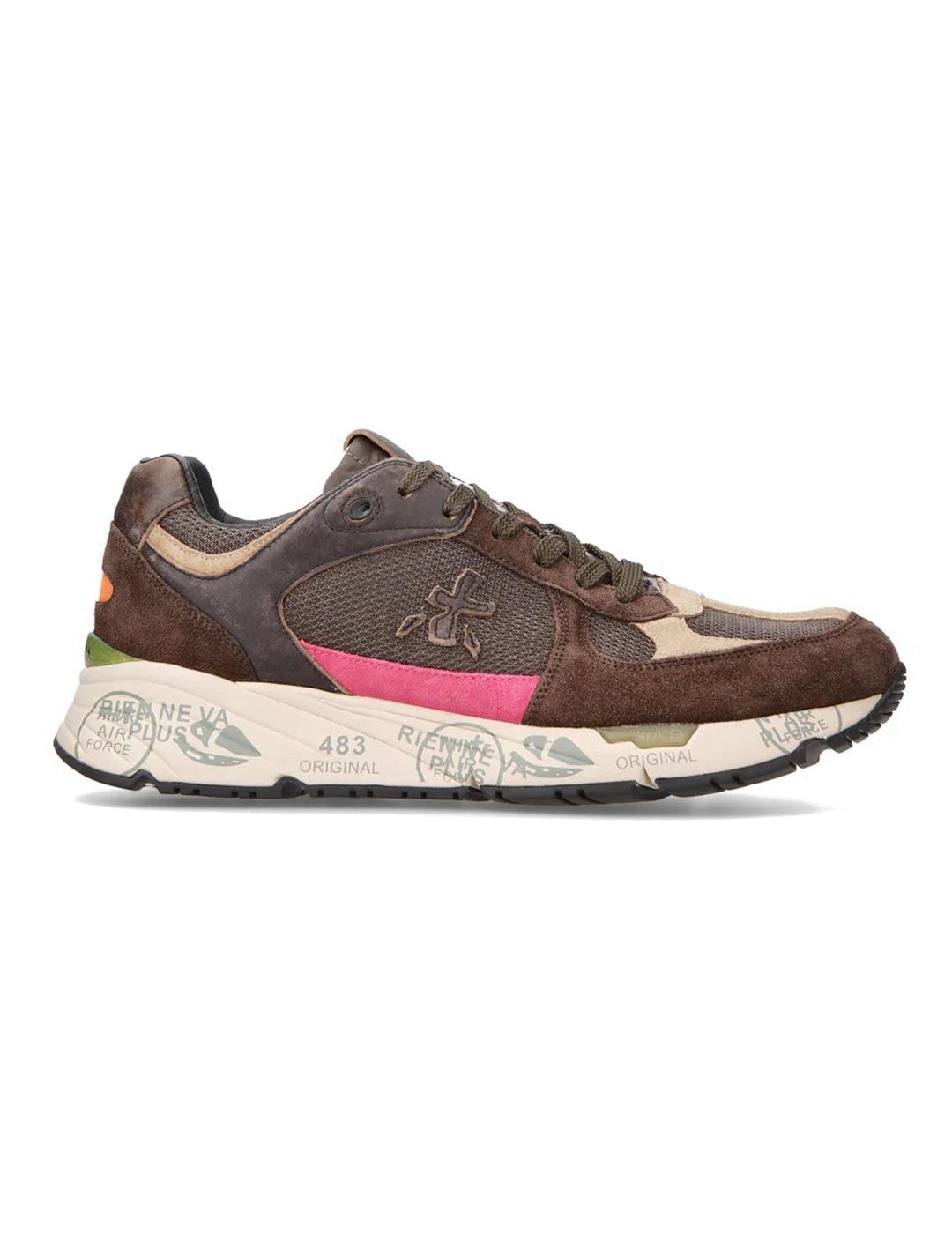 Premiata Mase 6426 Zapatillas Hombre Marrón