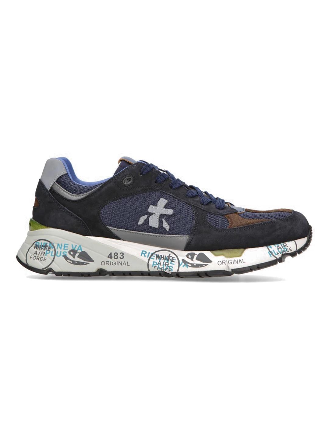 Premiata Mase 6423 Zapatillas Hombre Azul Marino