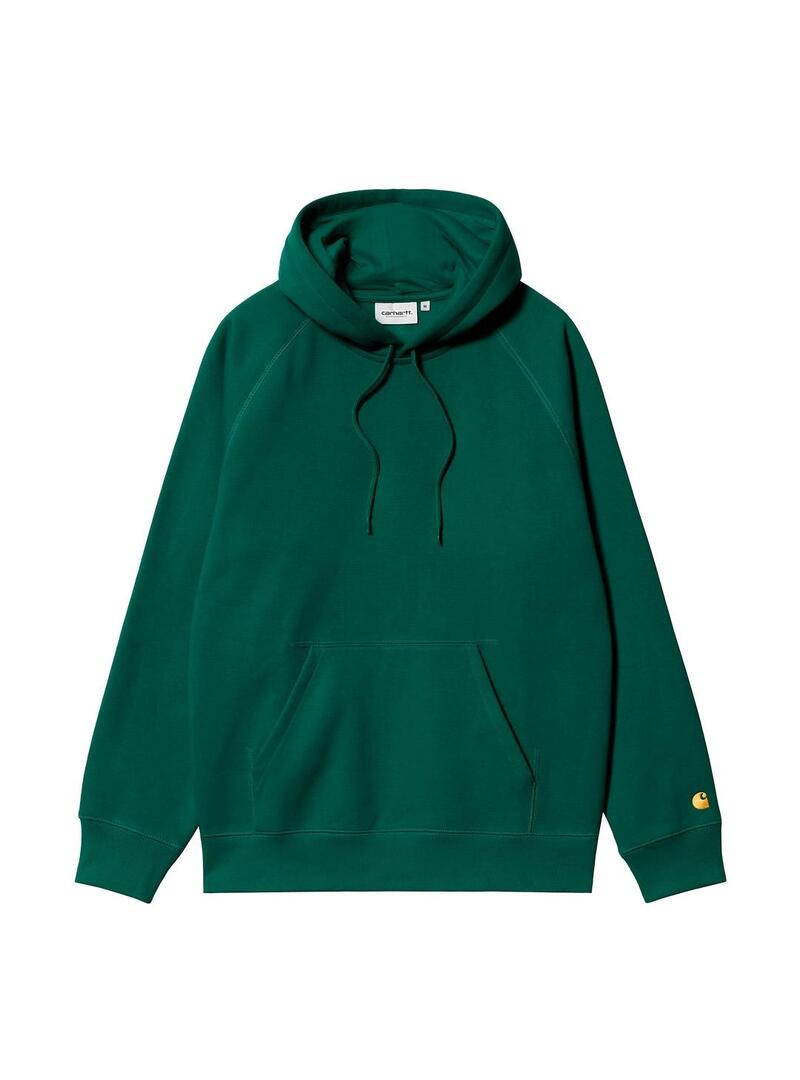 Carhartt Hooded Chase Sudadera Hombre Verde