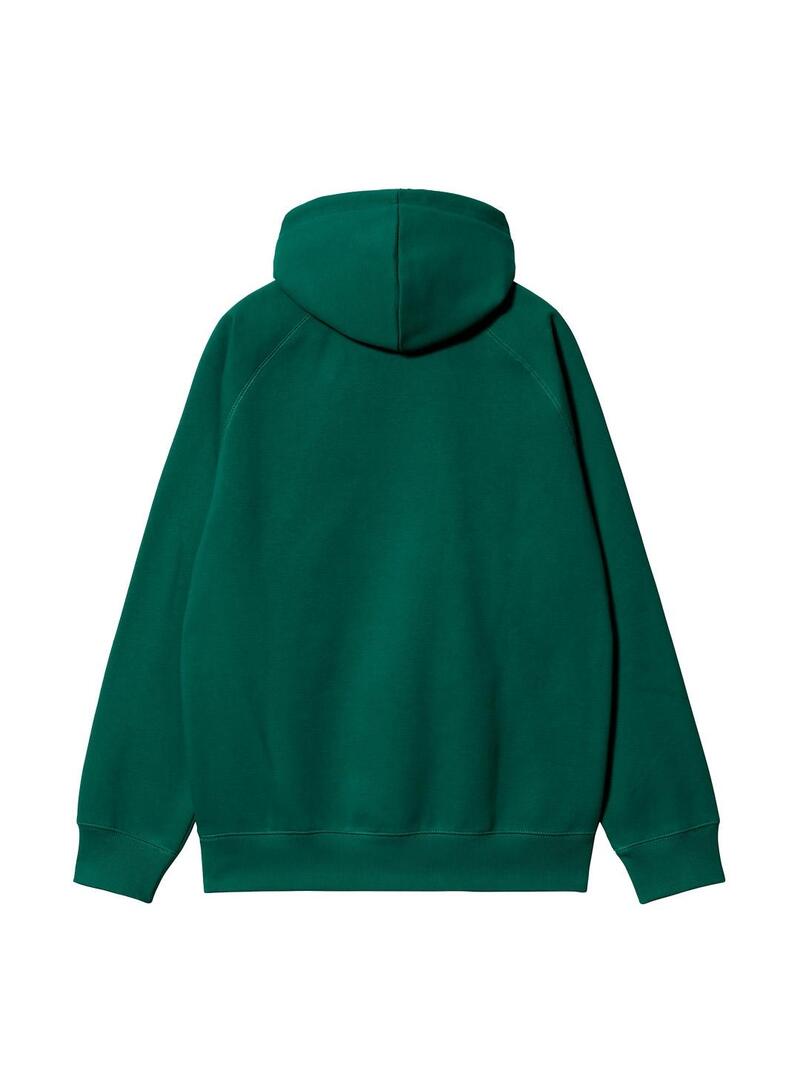 Carhartt Hooded Chase Sweat Sudadera Hombre Verde
