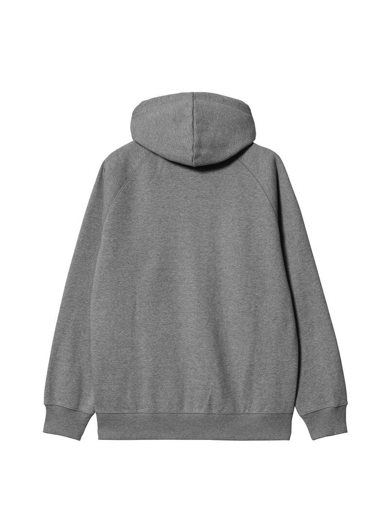 Carhartt Hooded Chase Jacket Sudadera Hombre Gris