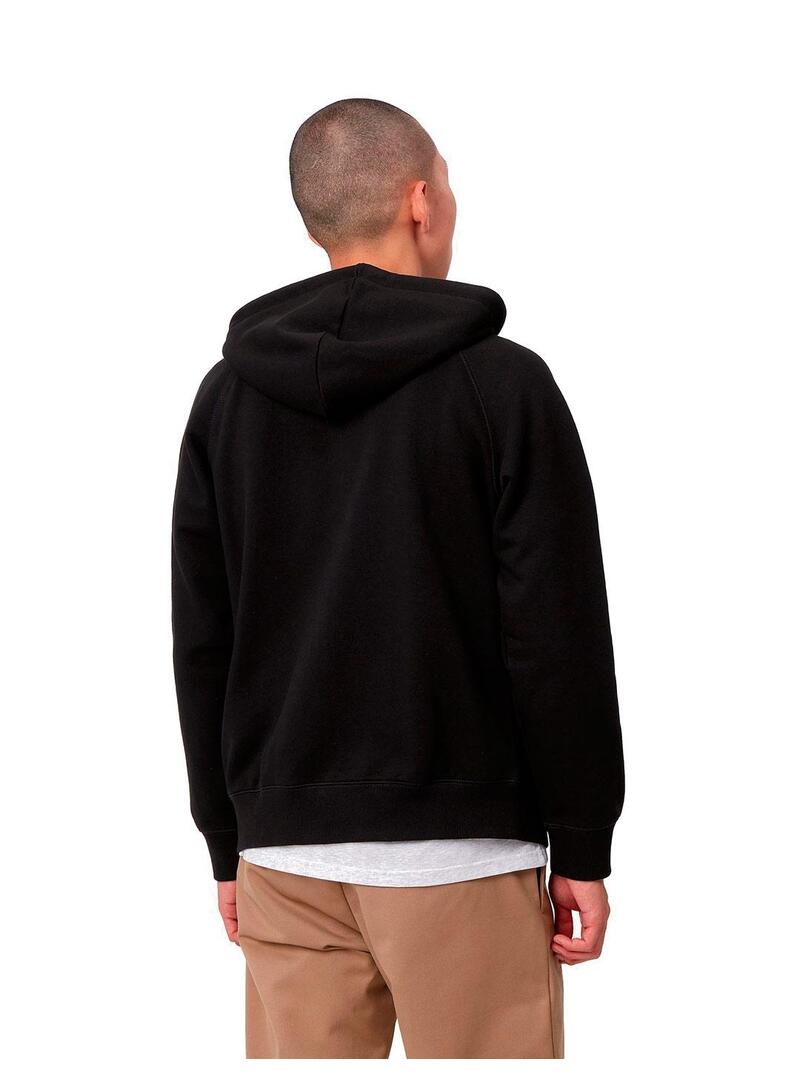 Carhartt Hooded Chase Jacket Sudadera Hombre Negra