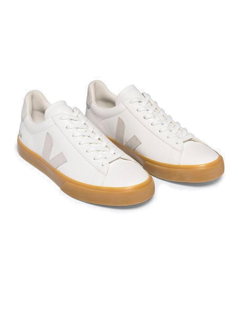 Veja Campo Zapatillas Chromefree Leath White Natural