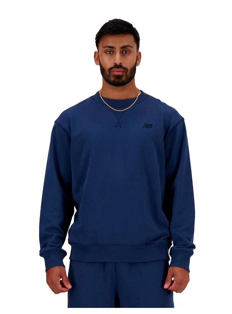 Sudadera New Balance Athletics French Terry MT41506 Marino