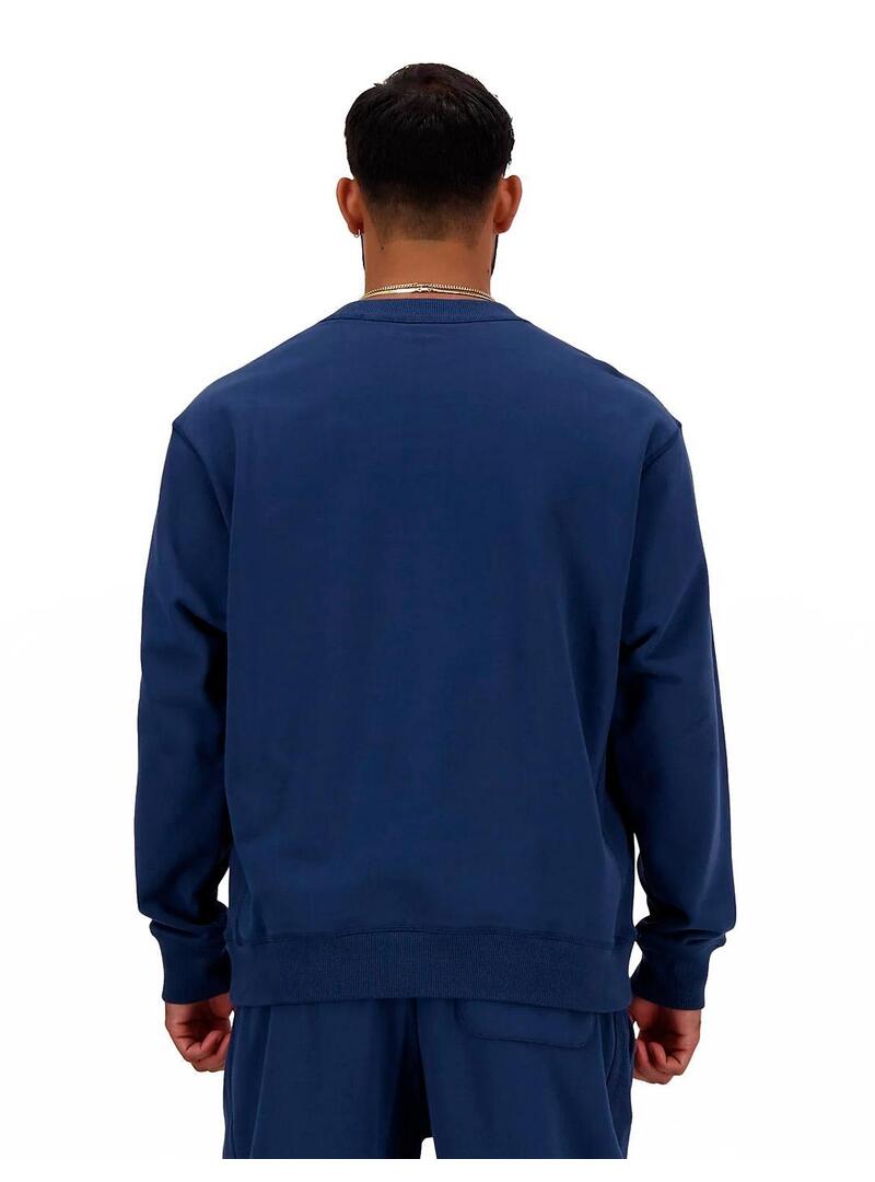 Sudadera New Balance Athletics French Terry MT41506 Marino
